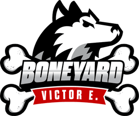 Boneyard Victor E banner logo